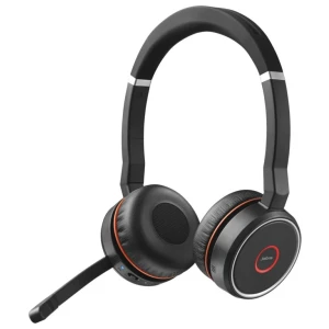 Jabra Evolve 75 | Draadloze On-Ear Stereo Headset | Bluetooth | Zwart