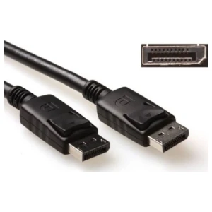 ACT AK3980 | DisplayPort Kabel | 2,0m | Zwart | Power Pin 20 Niet Aangesloten