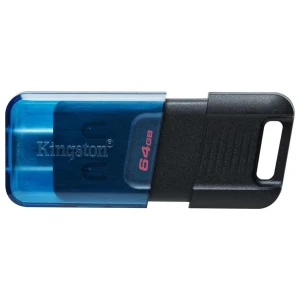 Kingston DataTraveler 80 | 64GB USB-C 3.2 Flash Drive | Zwart