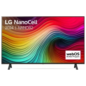 LG NanoCell 43NANO82T6B | 43" 4K Ultra HD NanoCell Smart TV | WebOS 24 | HDR10 | 60Hz