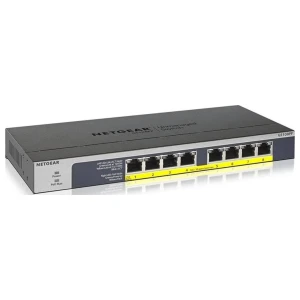 NETGEAR GS108PP | Unmanaged | Gigabit Ethernet (10/100/1000 Mbps) | Power over Ethernet (PoE)