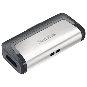 SanDisk Ultra Dual Drive USB Type-C | 64GB USB Flash Drive | USB Type-A / USB Type-C 3.2 Gen 1 (3.1 Gen 1) | Zwart, Zilver