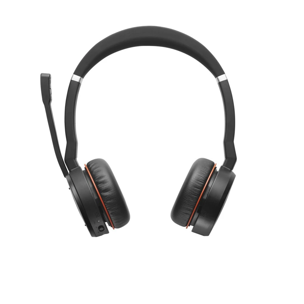 Jabra Evolve 75 | Draadloze On-ear Headset met ANC | USB Receiver | Oplaadstation | Zwart - Afbeelding 3