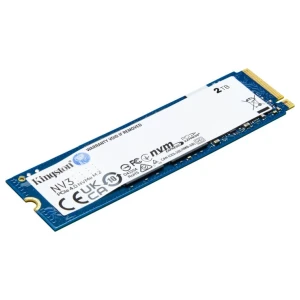 Kingston NV3 | 2TB NVMe SSD | M.2 Gen4 | 6.000MB/s Lezen | 5.000MB/s Schrijven