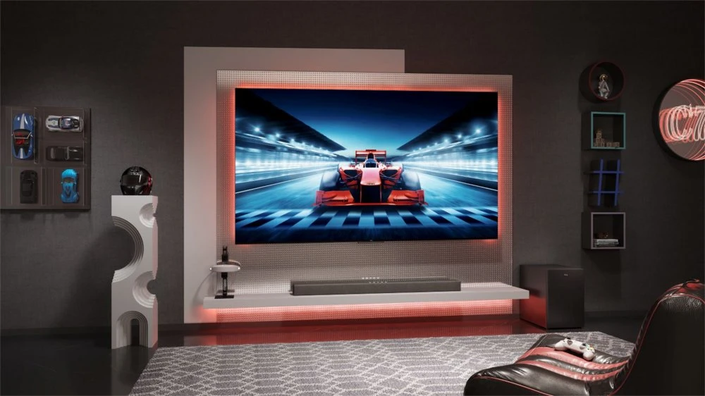 TCL 55C749 | 55'' Ultra HD 4K | QLED Smart TV | Wifi | Google TV | Local Dimming | Dolby Vision | 144Hz - Afbeelding 7