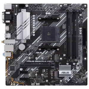 ASUS PRIME B550M-A WIFI II | Socket AM4 | AMD B550 | 4xDDR4 | Micro-Atx | Moederbord
