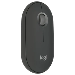Logitech Pebble 2 M350s | Draadloze Muis | Links- en Rechtshandig | RF + Bluetooth | 4000 DPI | Grafiet