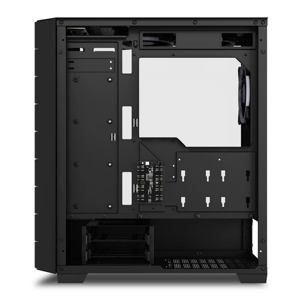 Sharkoon RGB HEX | Mid Tower Behuizing | Zwart | Met RGB-verlichting - Afbeelding 7