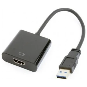 Gembird grafische adapter | USB naar HDMI | 1920 x 1080 pixels | Zwart | A-USB3-HDMI-02