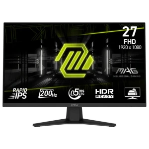 MSI MAG 274F | 27" | Full HD IPS | 200 Hz | DisplayPort | HDMI | Gaming Monitor | Zwart