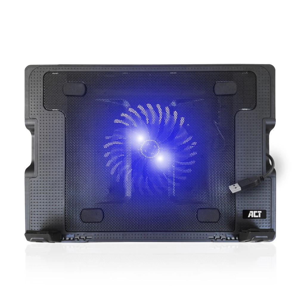 ACT AC8110 | Notebook Cooling Pad | 43,9 cm (17.3") | 1000 RPM | Zwart - Afbeelding 3