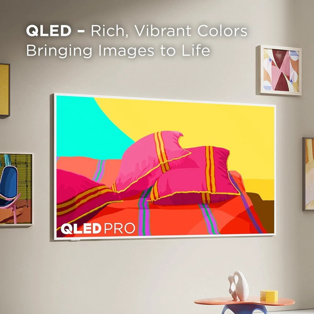 TCL NXTFRAME 55A300W | 55" 4K Ultra HD QLED Smart TV | Google TV | Dolby Vision | 120Hz | Slim Design - Afbeelding 5