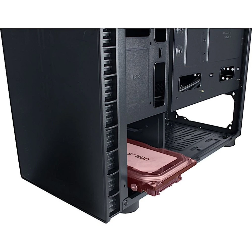 Inter-Tech CXC2 Blue Light | Midi Tower Case | Zwart - Afbeelding 3