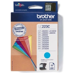 Brother LC-223C | Originele Cyaan Inktcartridge | 1 Stuk