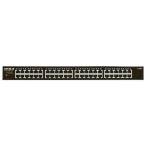 NETGEAR GS348 Unmanaged Gigabit Ethernet Switch | 48 Poorten | 1U Rackmount