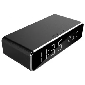 Gembird DAC-WPC-01 | Digitale Wekker | Zwart