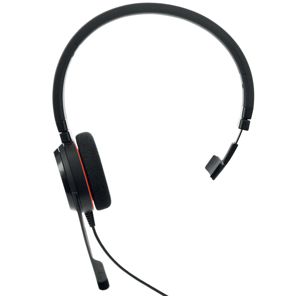 Jabra Evolve 20 UC | Bedrade On-ear Mono Headset | USB-A | Zwart - Afbeelding 4