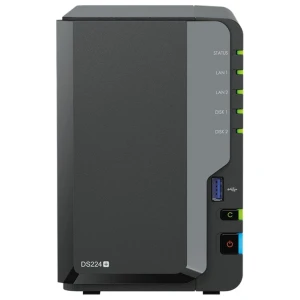 Synology DiskStation DS224+ NAS | 2 Drive Bays | Intel J4125 | 2x Gigabit Ethernet | Zwart