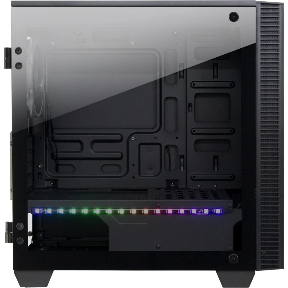 Inter-Tech X-608 Infinity | Micro Tower Behuizing | Zwart - Afbeelding 6