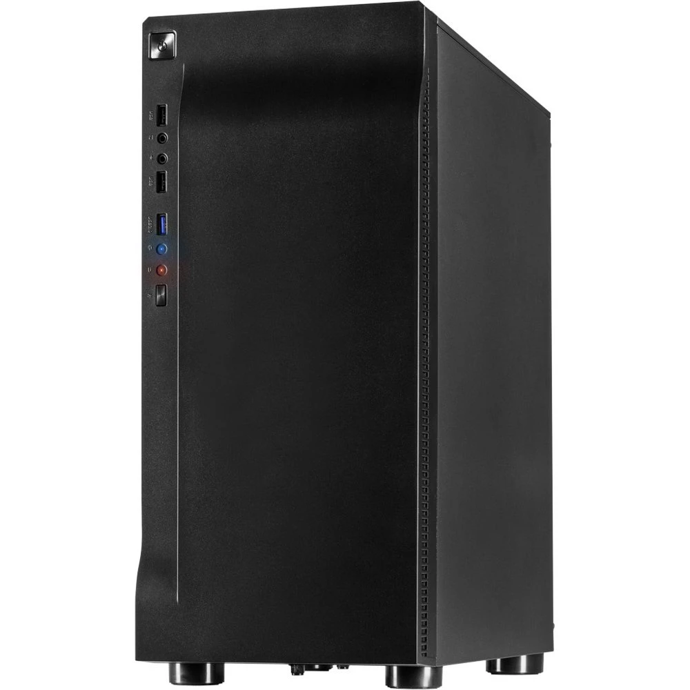 Inter-Tech A-3411 Creek RGB | Midi Tower | Zwart - Afbeelding 2