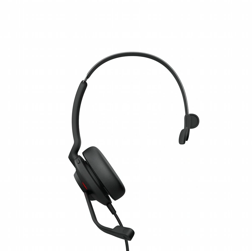 Jabra Evolve2 30 UC | Mono Bedrade On-Ear Headset USB-C | Zwart - Afbeelding 3