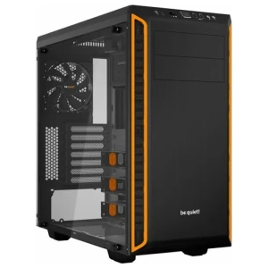 be quiet! Pure Base 600 Window | Midi Tower Case | Zwart/Oranje