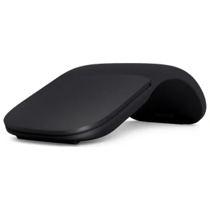 Microsoft Arc Mouse | Draadloze Muis | Links- en Rechtshandig | Bluetooth | 1000 DPI | Zwart