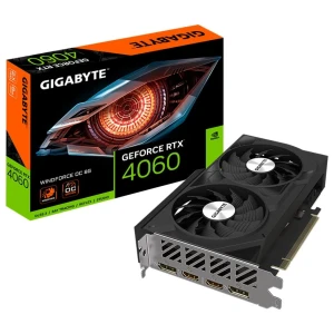 Gigabyte GeForce RTX 4060 Windforce OC | 8GB GDDR6 VRAM | Videokaart | GPU | Nvidia