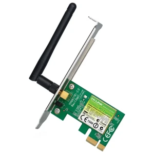 TP-LINK TL-WN781ND | Wi-Fi 4 PCI Express Adapter | Intern WLAN | 150 Mbps | Zwart