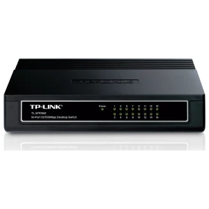 TP-Link TL-SF1016DS | Unmanaged Switch | 16 Poorten | Fast Ethernet (10/100 Mbps)