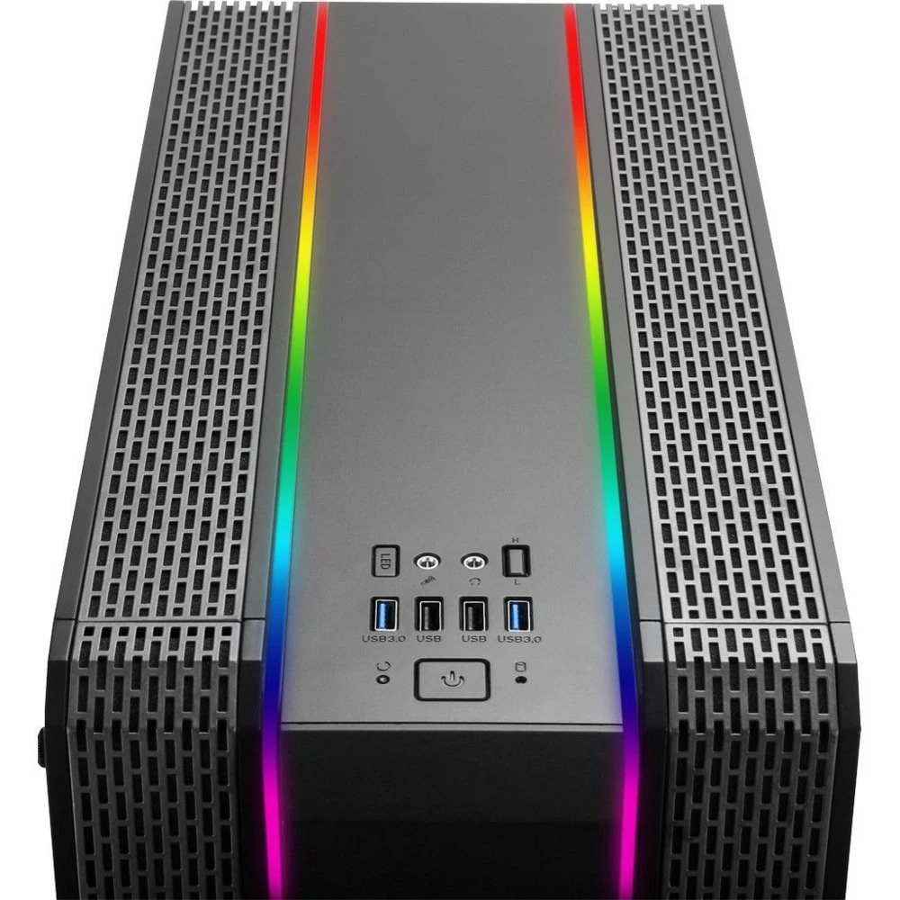 Inter-Tech S-3901 Impulse RGB | Tower Case | Zwart - Afbeelding 8