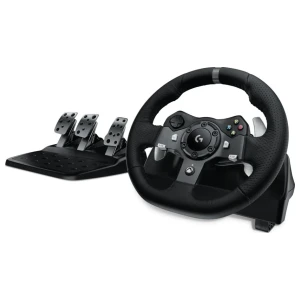 Logitech G920 Driving Force | Racestuur en pedalen | Force Feedback | 900° rotatie | USB 2.0 | Compatibel met Xbox Series X|S, Xbox One en PC | Zwart