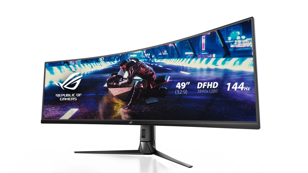 ASUS ROG Strix XG49VQ 49" | 3840 x 1080 VA | 144Hz | Curved Gaming Monitor - Afbeelding 4