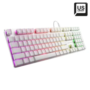 Sharkoon PureWriter RGB Wit | Bedraad Toetsenbord | QWERTY US