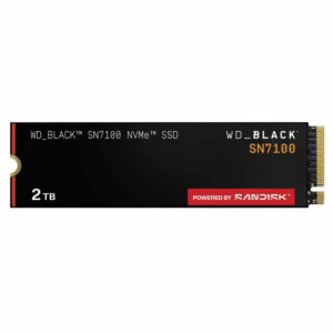 WD Black WDS200T | 2TB NVMe SSD | PCIe 4.0 x4 | M.2 | Tot 7.000 MB/s