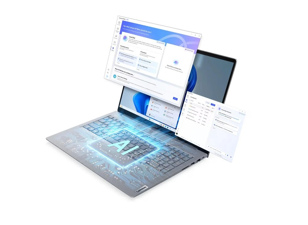 Lenovo ThinkBook 16 G8 | 16" WUXGA IPS (1920x1200) | Intel Core Ultra 5 225U | 16GB DDR5 RAM | 512GB SSD | Windows 11 Professional | Grijs - Afbeelding 5