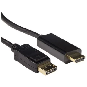 ACT AK3991 | DisplayPort naar HDMI Kabel | 3 m | Zwart