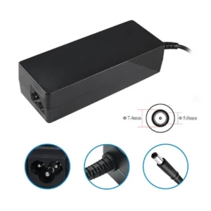 Voor Dell 90W Notebookadapter | 19.5V | Center pin | Zwart
