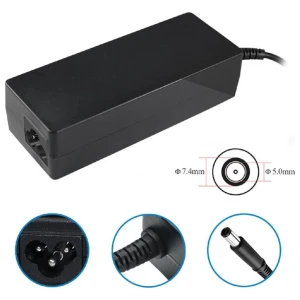 Voor Dell 90W Notebookadapter | 19.5V | Center pin | Zwart