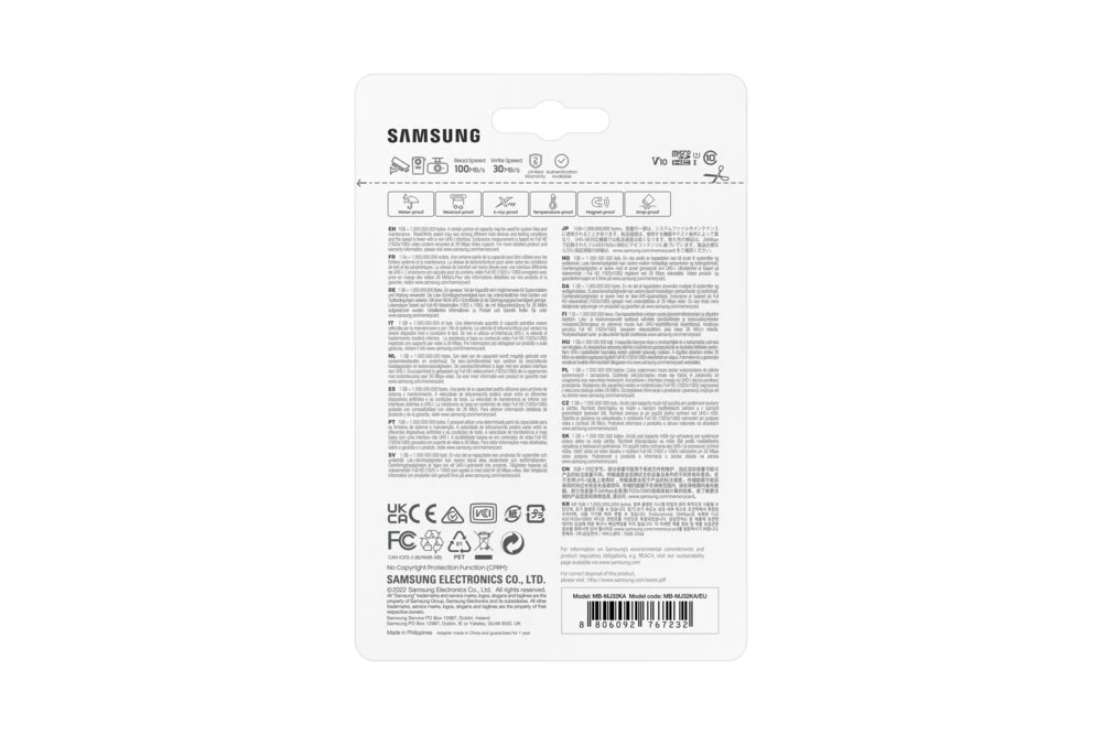 Samsung EVO Plus | MicroSDHC | 32GB | Class 10 | UHS-I U1 - Afbeelding 9