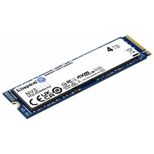 Kingston NV3 | 4TB NVMe SSD | M.2 | Gen4 | 6.000MB/s Lezen | 5.000MB/s Schrijven