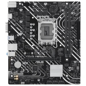 ASUS Prime H610M-K | Socket LGA 1700 | Intel H610 | 2xDDR5 | Micro-ATX | Moederbord