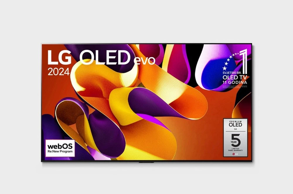 LG OLED G4 55G42LW | 55'' Ultra HD 4K | OLED Smart TV | Wifi | WebOS | Dolby Vision | 144Hz - Afbeelding 2