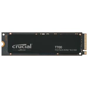 Crucial T700 | 1TB NVMe SSD | M.2 Gen5 | 11.700MB/s Lezen | 9.500MB/s Schrijven