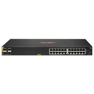 HPE Aruba 6000 24G PoE Switch | Managed L2 | 24 Poorten | Gigabit Ethernet | 4x SFP | 370W PoE Budget | 1U Rackmount