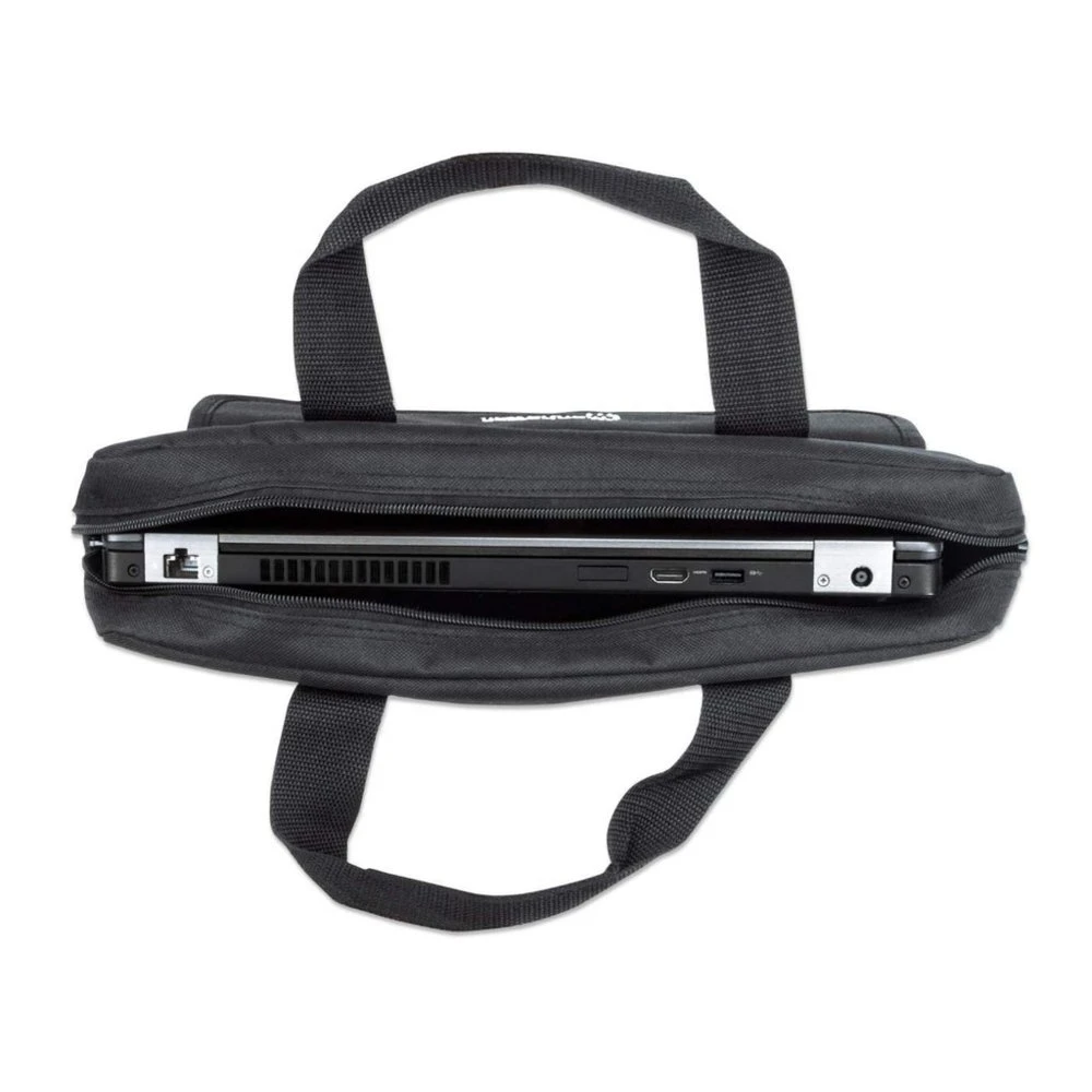 Manhattan London 15.6" Laptop Aktetas | Zwart - Afbeelding 4