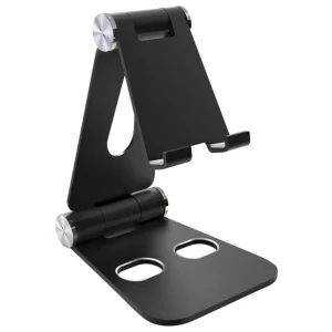Mobiparts Phone Stand | Verstelbare Telefoonhouder van Metaal | Maat M