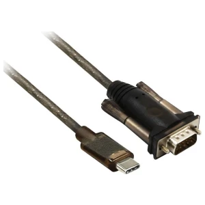 ACT AC6002 | Seriële Kabel | USB-C naar DB-9 | 1,5 m | Zwart