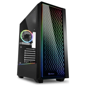 Sharkoon RGB LIT 200 | Midi Tower Behuizing | Zwart