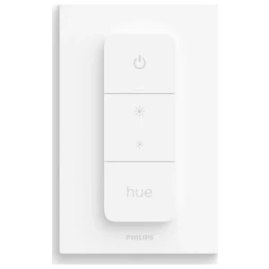 Philips Hue Dimmer Switch | Draadloze Lichtschakelaar | Eenvoudige Installatie | Compatibel met Philips Hue Bridge